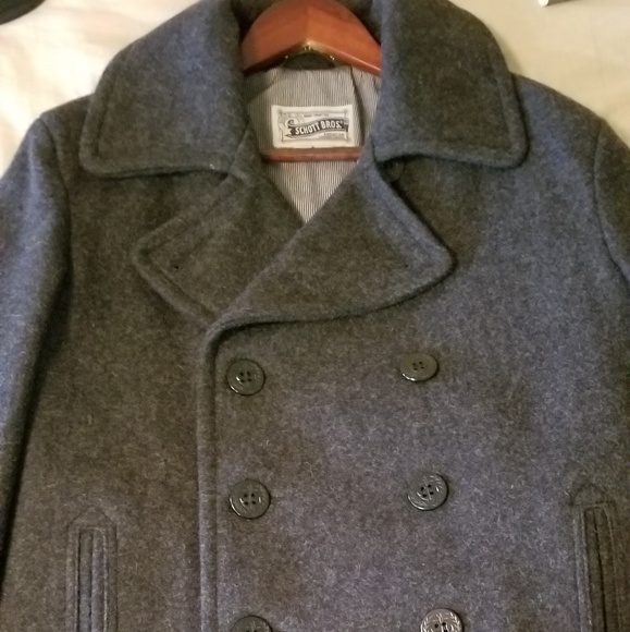 schott 751 peacoat